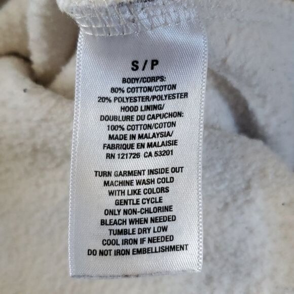 Aeropostale White Hooded Sweatshirt Hoodie WOMEN'S WOMAN'S Adult Small - Picture 6 of 9